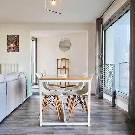 Appartement Proche Metro & 2 Balcons + Parking Lila Exterior foto