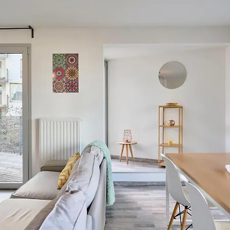Appartement Proche Metro & 2 Balcons + Parking Lila Exterior foto